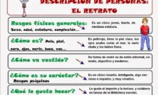 ¿Cómo describir a una persona?